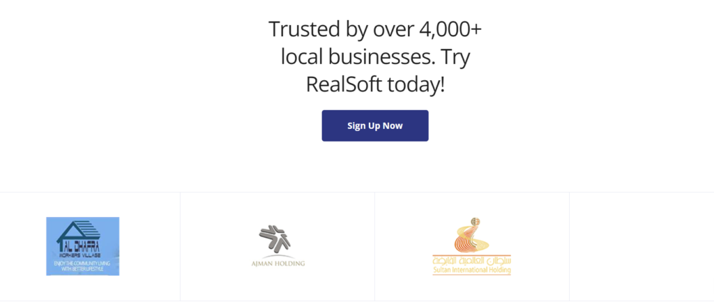 RealSoft Dubai Home Page